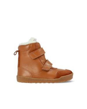 Gyerek barefoot téli cipő RAYVE LAHTI barna konyak