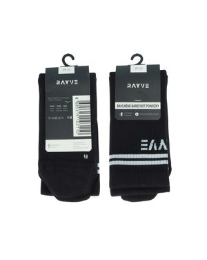 RAYVE BAREFOOT PAMUT ZOKNI Fekete