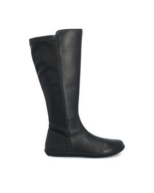 Dámské Barefoot Kozačky GROUNDIES® Mona Stretch Černé