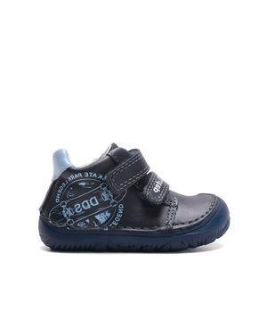 Dětské barefoot celoroční boty D.D.STEP S073-62313A svítící skateboard
