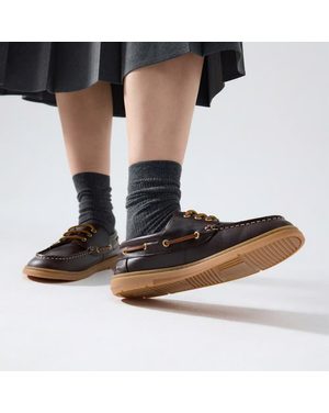 Barefoot Polobotky GROUNDIES® Tide Čokoládové