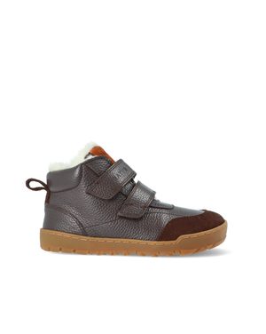 RAYVE TALINN 3.0 Tmavě hnědá | Dětské barefoot zimní zateplené boty