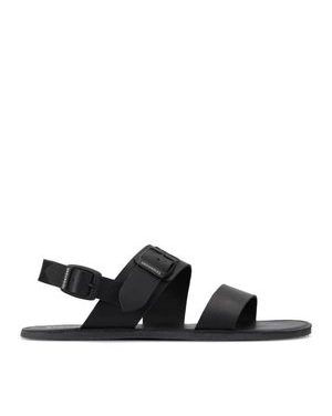 GROUNDIES® Kos Černé | Barefoot sandály