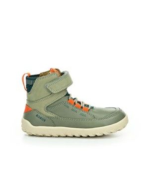 Bobux Alpha Amble Kids' Barefoot Ankle Boots Vetiver