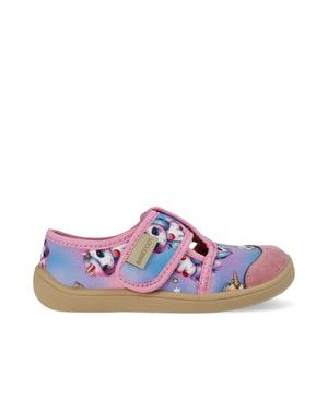 Gyerek Barefoot Papucs RAYVE JOY Blue Unicorn