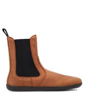 Barefoot Zateplené Chelsea GROUNDIES® CAMDEN Koňakové