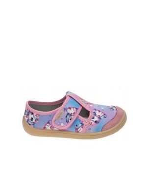 Gyerek Barefoot Papucs RAYVE JOY Blue Unicorn