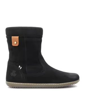 Dámské Barefoot Zateplené Boty GROUNDIES® ICELAND Černé