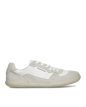 Dámské Barefoot+ Tenisky GROUNDIES® Nova GO1+ Bílo Béžové