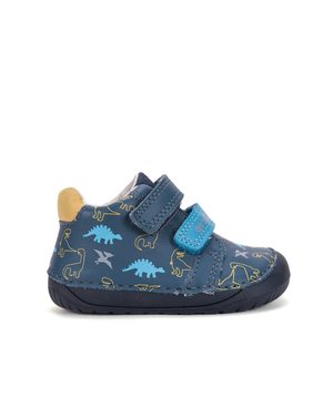 Gyerek barefoot egész éves cipő D.D.STEP S070-62594B kék dinoszauruszos