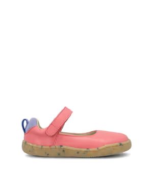 Dětské Barefoot Sandály GROUNDIES® Stella Kids Zářivě Růžové