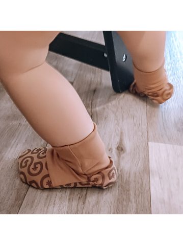 Protiskluzové ponožky GECKOECO Mocha 2