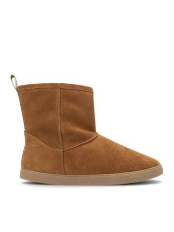 Dámské Barefoot Zateplené Boty GROUNDIES® COZY BOOT 2.0 Hnědé