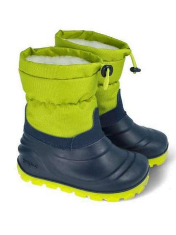 RAYVE SNOWSTORM Navy/Lime | Dětské zimní zateplené boty