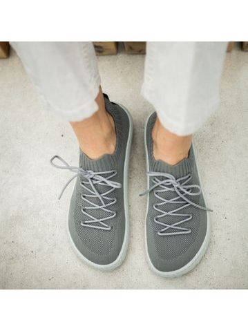 FRODDO TENISKY LIGHT Grey | Dětské barefoot tenisky
