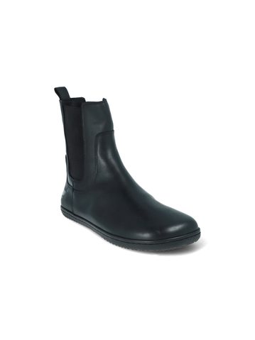 ANGLES ORION Women's Barefoot Chelsea Boots Black Varnish