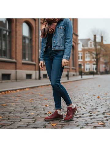 Dámské Barefoot Tenisky GROUNDIES® Panama Růžovo Orchidejové