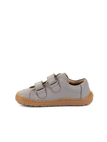 FRODDO TENISKY BAZE LEATHER D-VELCRO Grey | Dětské barefoot tenisky