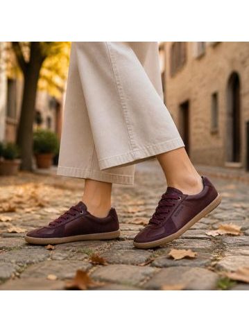 RAYVE RIO LEATHER Dark Blue | Barfotaskor