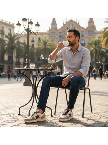 LEGUANO JUNO Sailor Blue | Barefoot tenisky