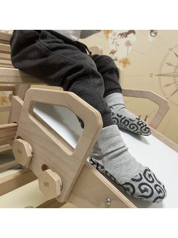 Protiskluzové ponožky zimní GECKOECO Black