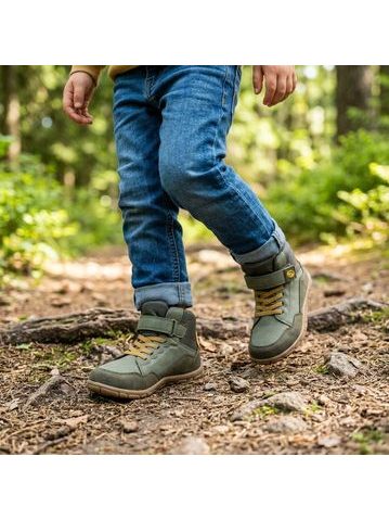 Dětské Barefoot Celoroční boty PRIMIGI GRANDER GTX 89163 džínově modré