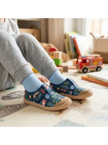 Dětské Barefoot Tenisky LEGUANO LEGUANITO SCIO modré
