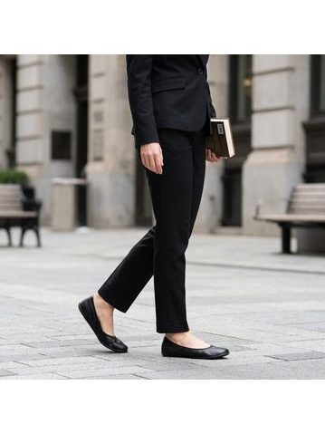 ANGLES CALISTO Black | Dámské barefoot baleriny