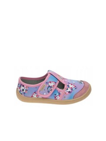 Dětské Barefoot Přezůvky RAYVE JOY Blue Unicorn