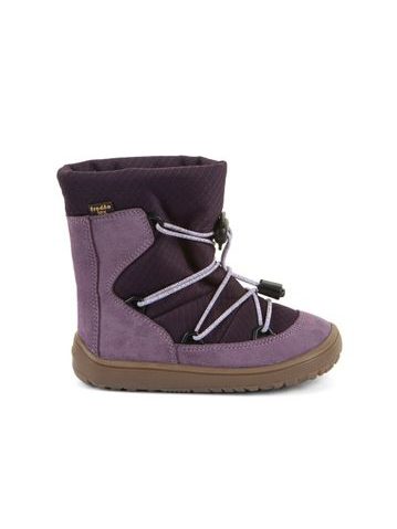 Детски боси зимни обувки FRODDO TEX TRACK WOOL, лилави
