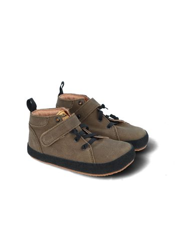 PEGRES CELOROČKY BF32L Green | Dětské celoroční barefoot boty