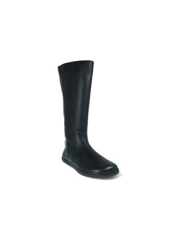 Ocieplane kozaki barefoot damskie Angles Thalia Winter Wool, czarne