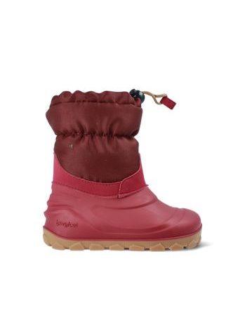 Botas de invierno barefoot para niños RAYVE SNOWSTORM burdeos
