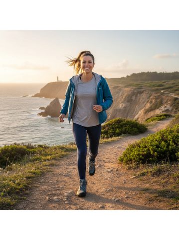 GROUNDIES® All Terrain High 2.0 Walnut/Brown Barefoot Туристически Обувки