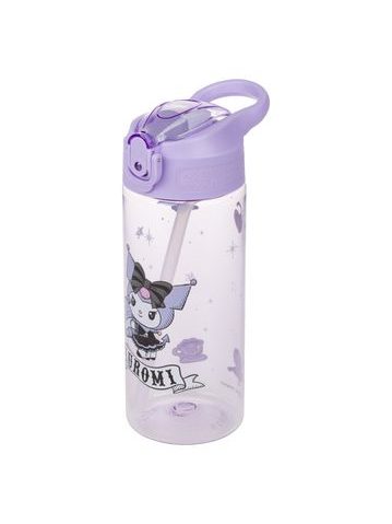 BAAGL Tritanová láhev na pití s brčkem Kuromi Fortune Dream, 500 ml