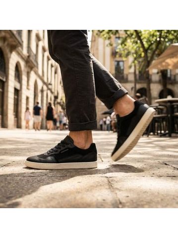 Pánské Barefoot Tenisky GROUNDIES® Nova Special Černé