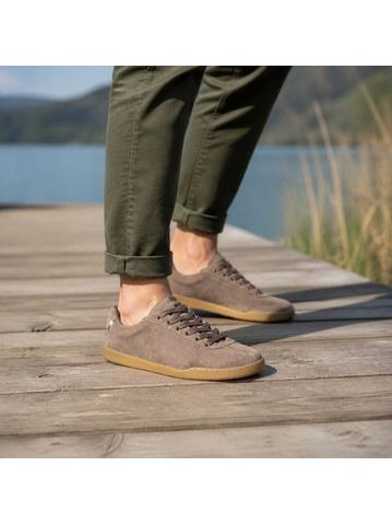 Pánské Barefoot Tenisky BLUSUN BLSN-200M tmavě kávové hnědé