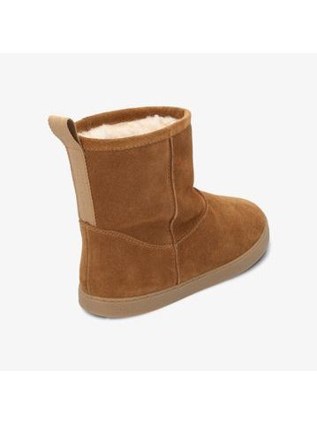 Dámské Barefoot Zateplené Boty GROUNDIES® COZY BOOT 2.0 Hnědé