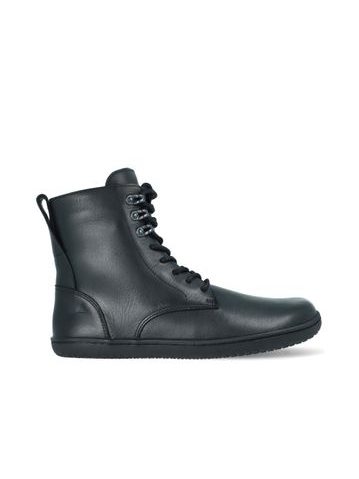 Barefoot členkové topánky ANGLES ORPHEUS CLASSIC ZIP čierne
