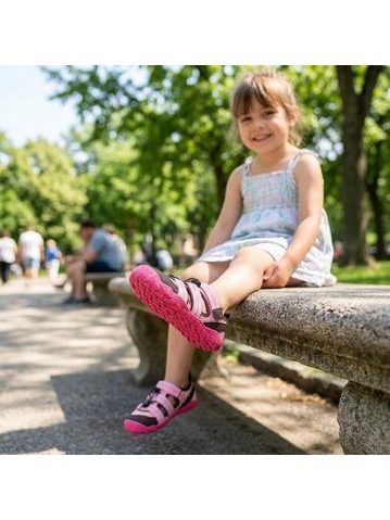 Dětské Barefoot Kotníkové Boty GROUNDIES® Lund Béžové