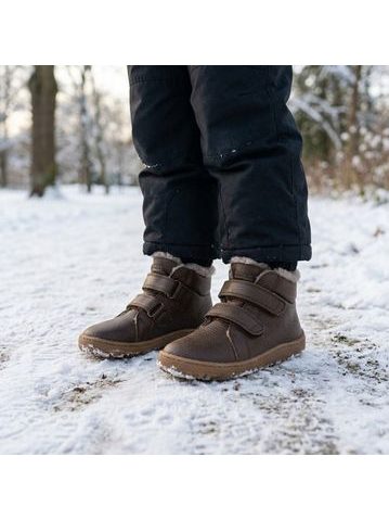 Kinder-Barfuß-Winterstiefel FRODDO WINTER TEX Dunkelblau