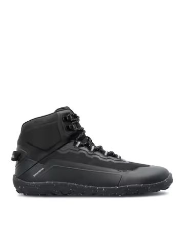 Barefoot Voděodolné Pohorky GROUNDIES® All Terrain High 2.0 Černé