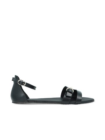 ANGLES THEMIS Black | Dámské barefoot sandály