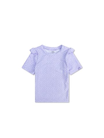 KOUPACÍ TRIČKO S UPF 50+ Lila Leopard