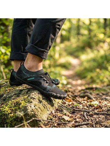 Barefoot Tenisky BOSKY Tyrkysovo/černé