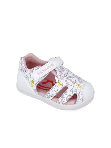 BIOMECANICS SANDÁLY WIDER White | Dětské barefoot sandály