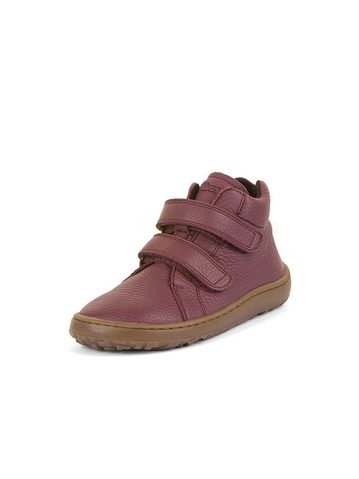 Dětské celoroční barefoot boty FRODDO AUTUMN vínové