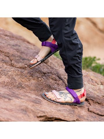 XERO SHOES D-Trail Dewberry Multi | Dámské barefoot sandály