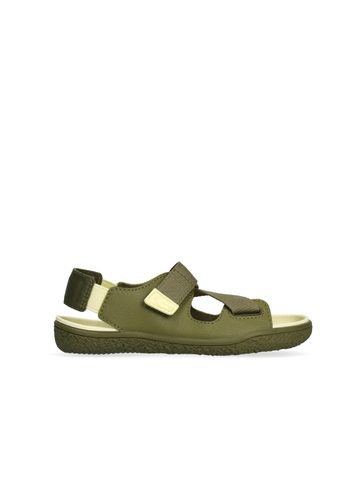Dětské Barefoot Sandály GROUNDIES® Twig Khaki Žluté