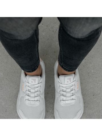 Боси маратонки Barebarics Zing - Fresh, бяло и сребристо